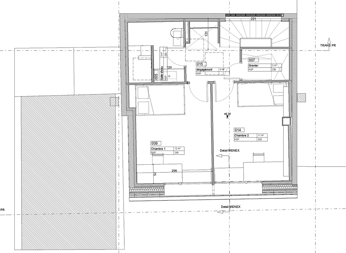Surélévation d'une maison - image 3